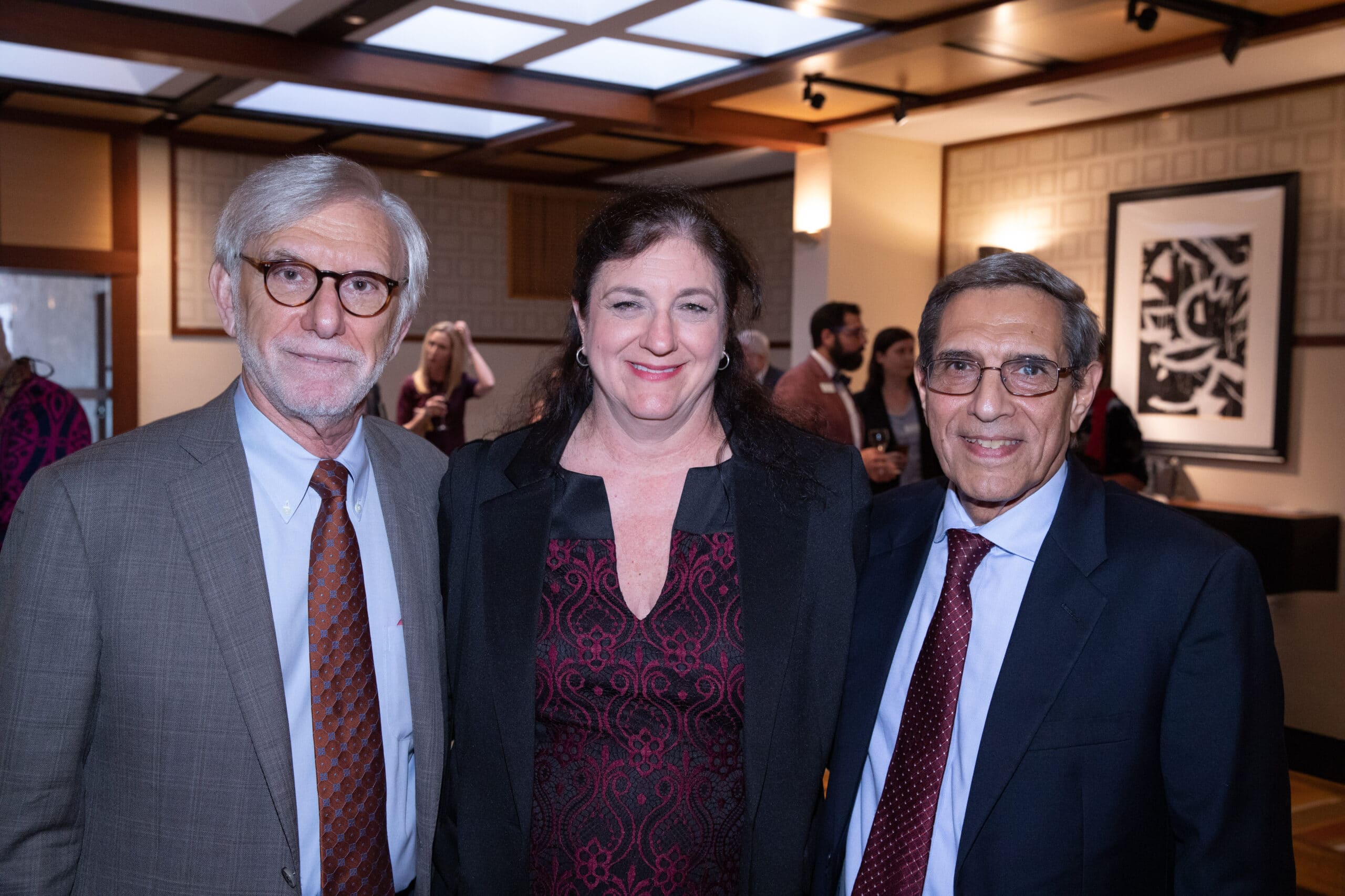 Annual Dinner 2019 Bob Bertisch Karen Ladis Tony Karrat