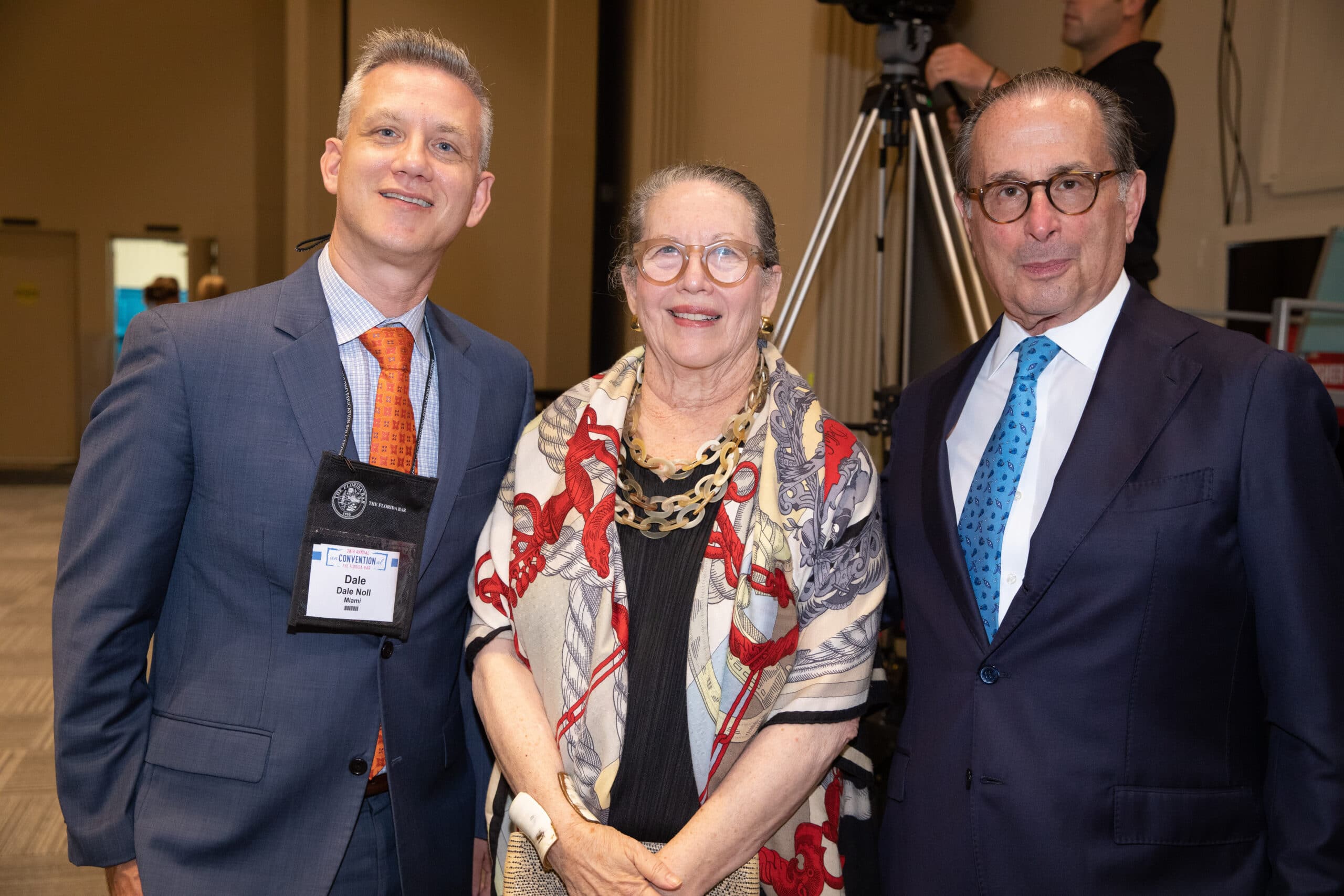 Annual Dinner 2019 Dale Noll And Ronni And Andrew Smulian