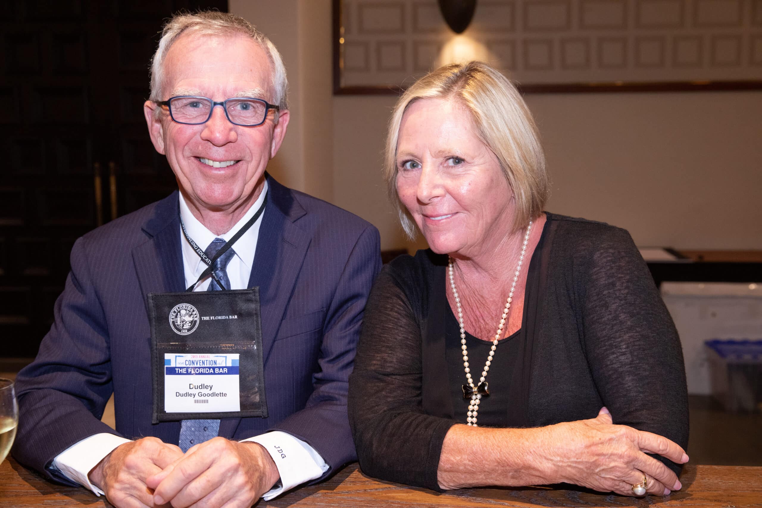 Annual Dinner 2019 Dudley And Barb Goodlette