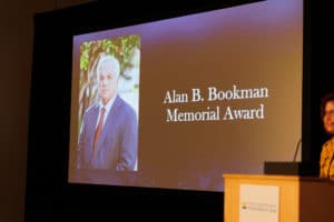 Award Ceremony 2022 Alan Bookman