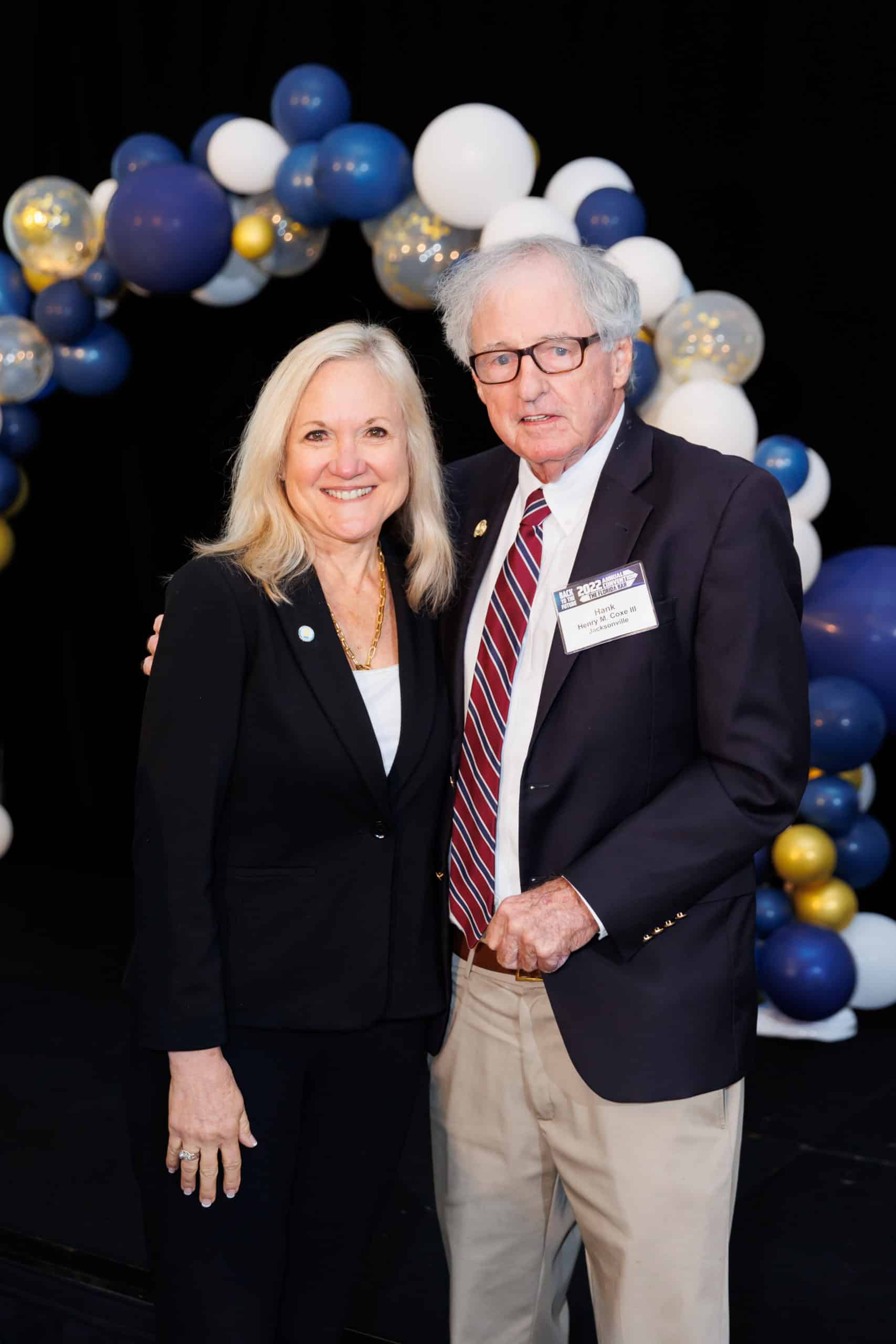 Award Ceremony 2022 Connie Bookman Hank Coxe 2