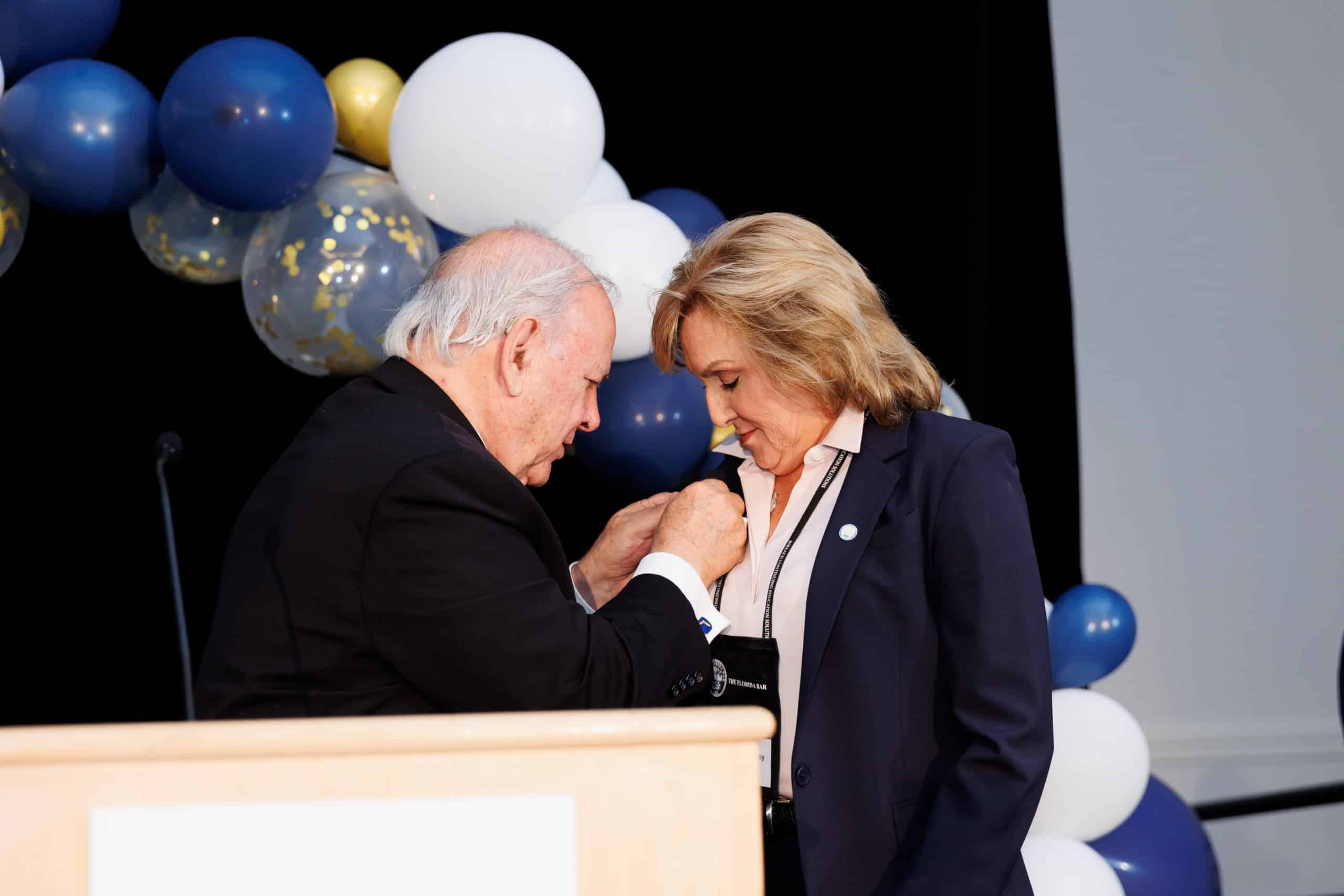 Award Ceremony 2022 EJ Salcines Kathy McLeroy