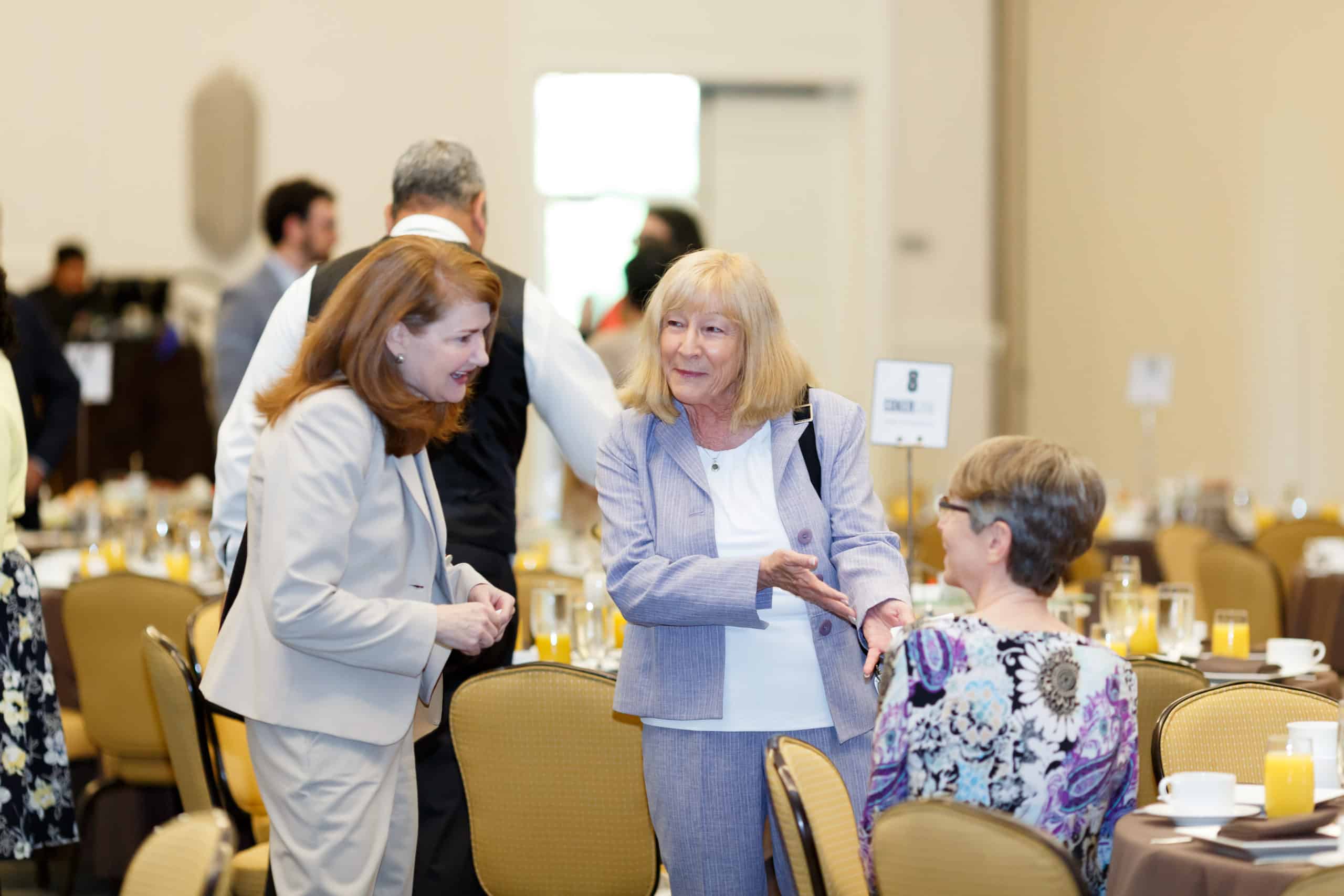 Award Ceremony 2022 Judge Leslie Schultz Kin Joan Boles Katherine Woltmann