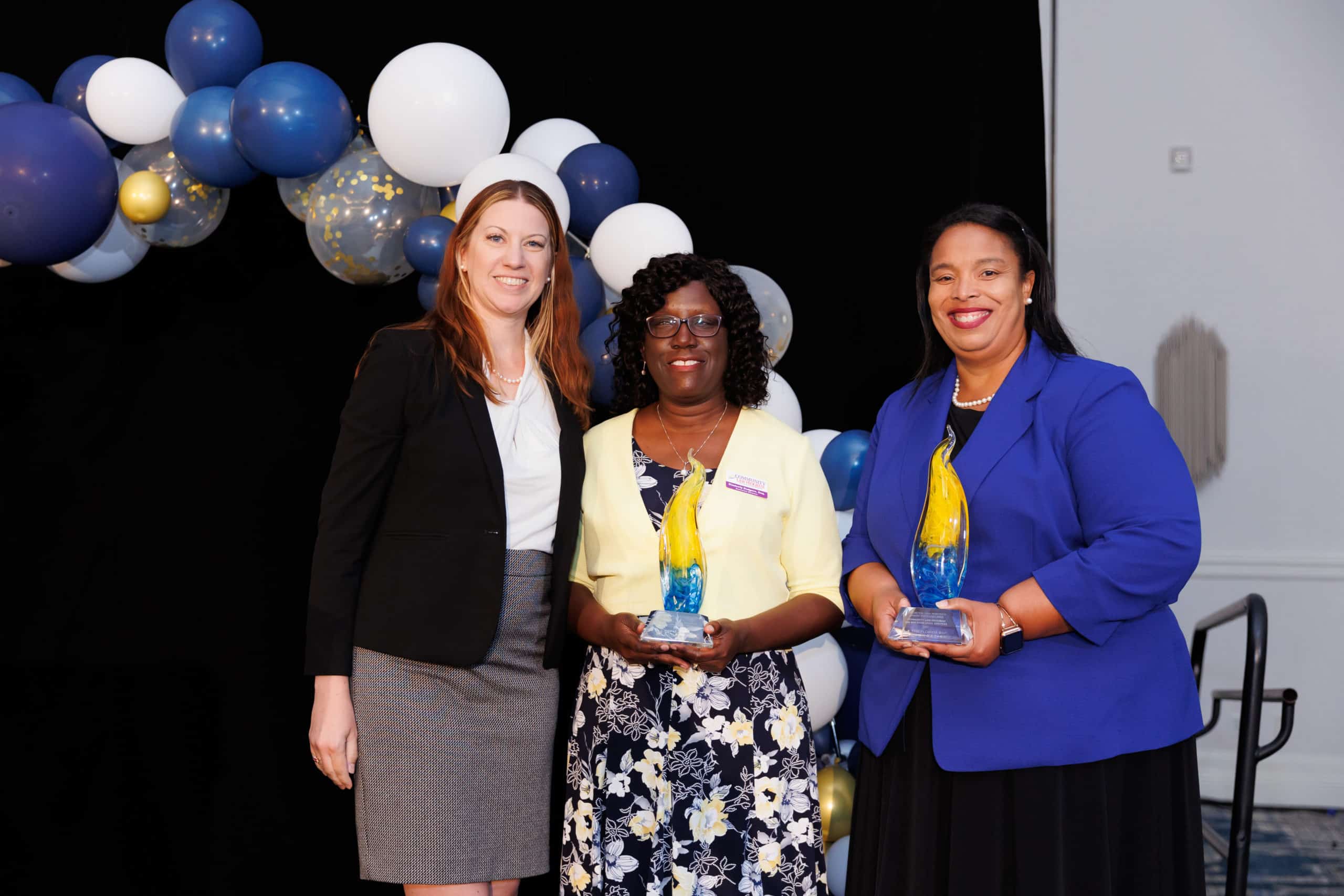 Award Ceremony 2022 Tara Price Kim Rodgers CLP Lisa Brody Bay Area