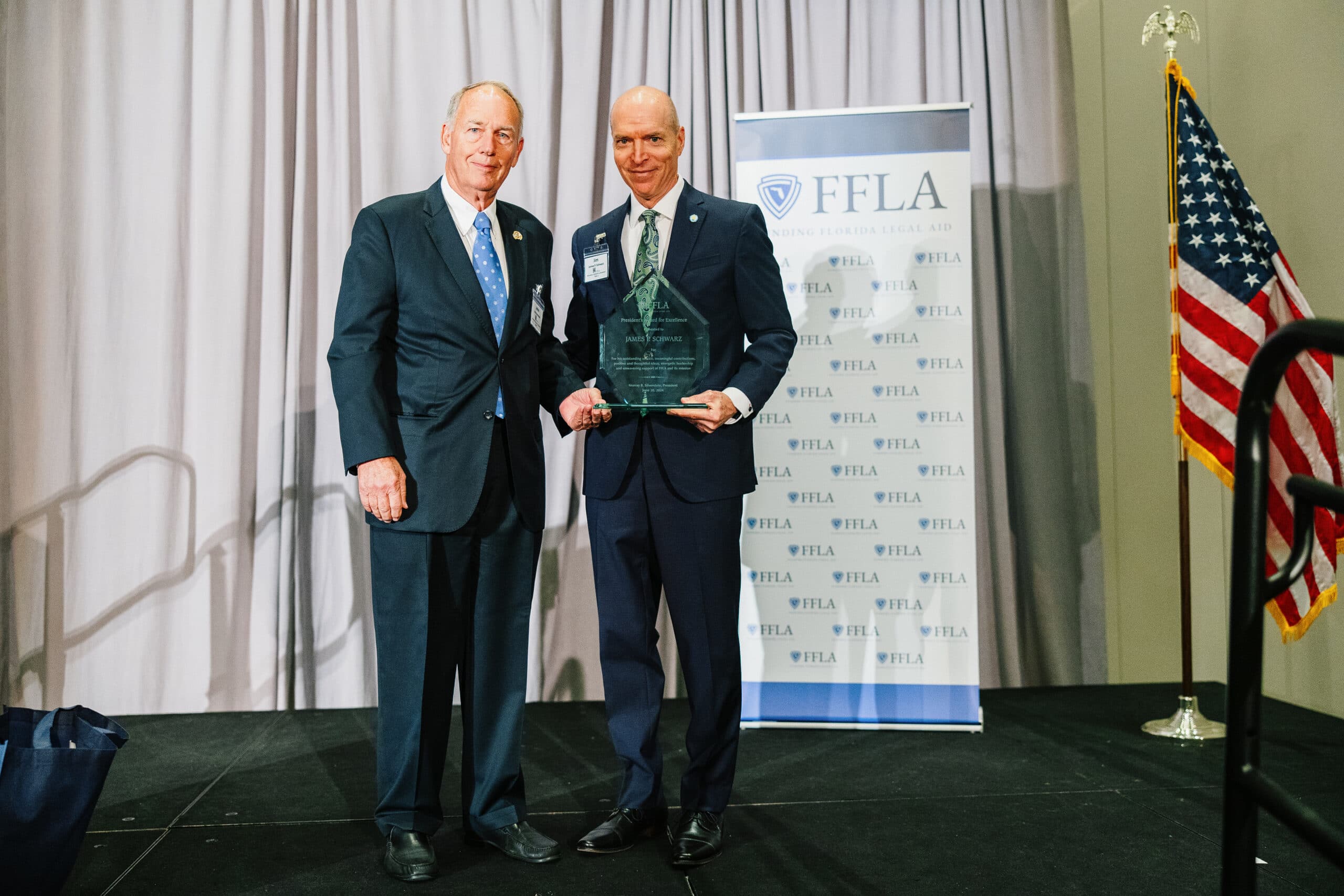 John Patterson Jim Schwarz President's Award
