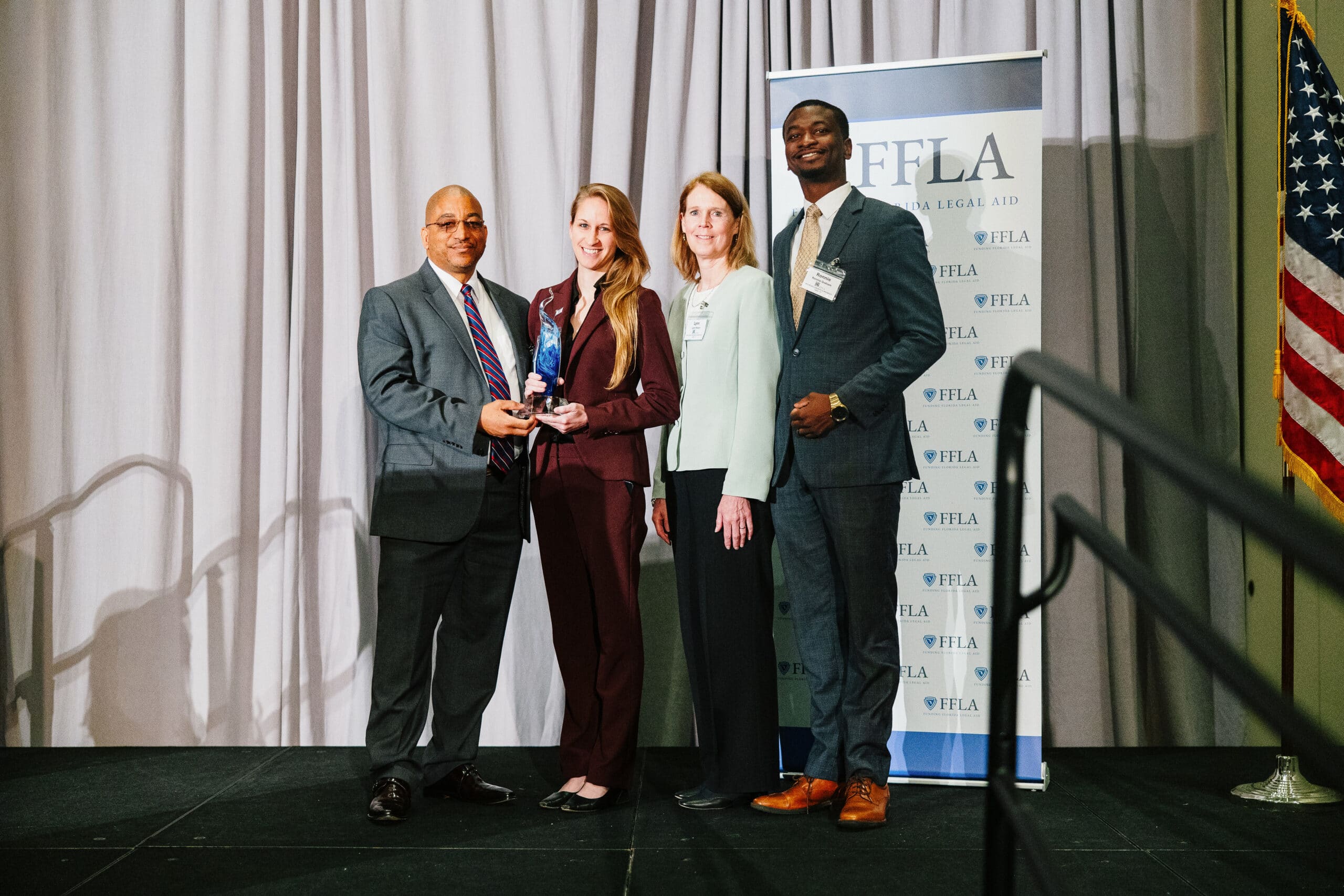 Ray Reid Simone Chriss SLC Lynn Hearn Ronnie Graham FHJP GVN Award