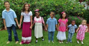 The Carroll's seven children Brittney's Siblings
