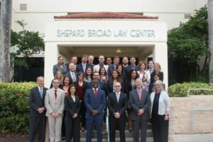 Photo of legal aid attorneys at trial skills training.