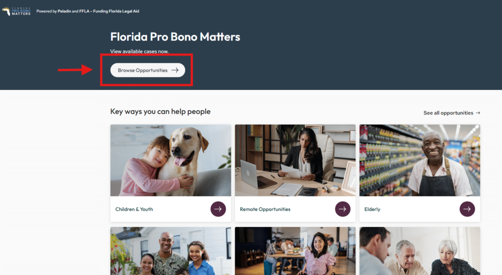 browse opportunities
