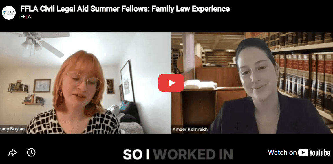 Family Law Summer Fellowship