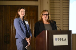 Kristen Feuer and Karen Ladis of Dade Legal Aid