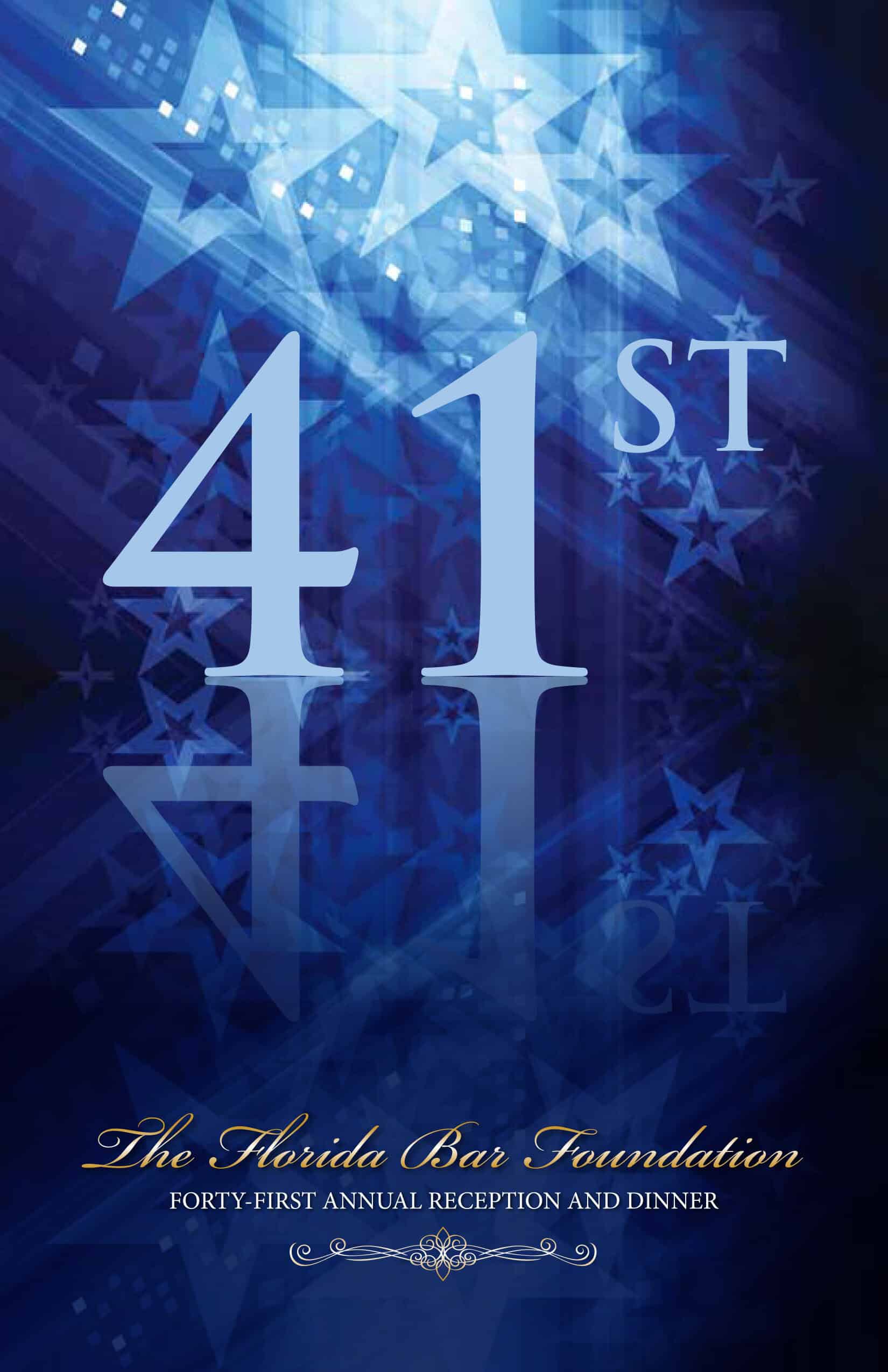 2017 Annual Dinner Program Cover