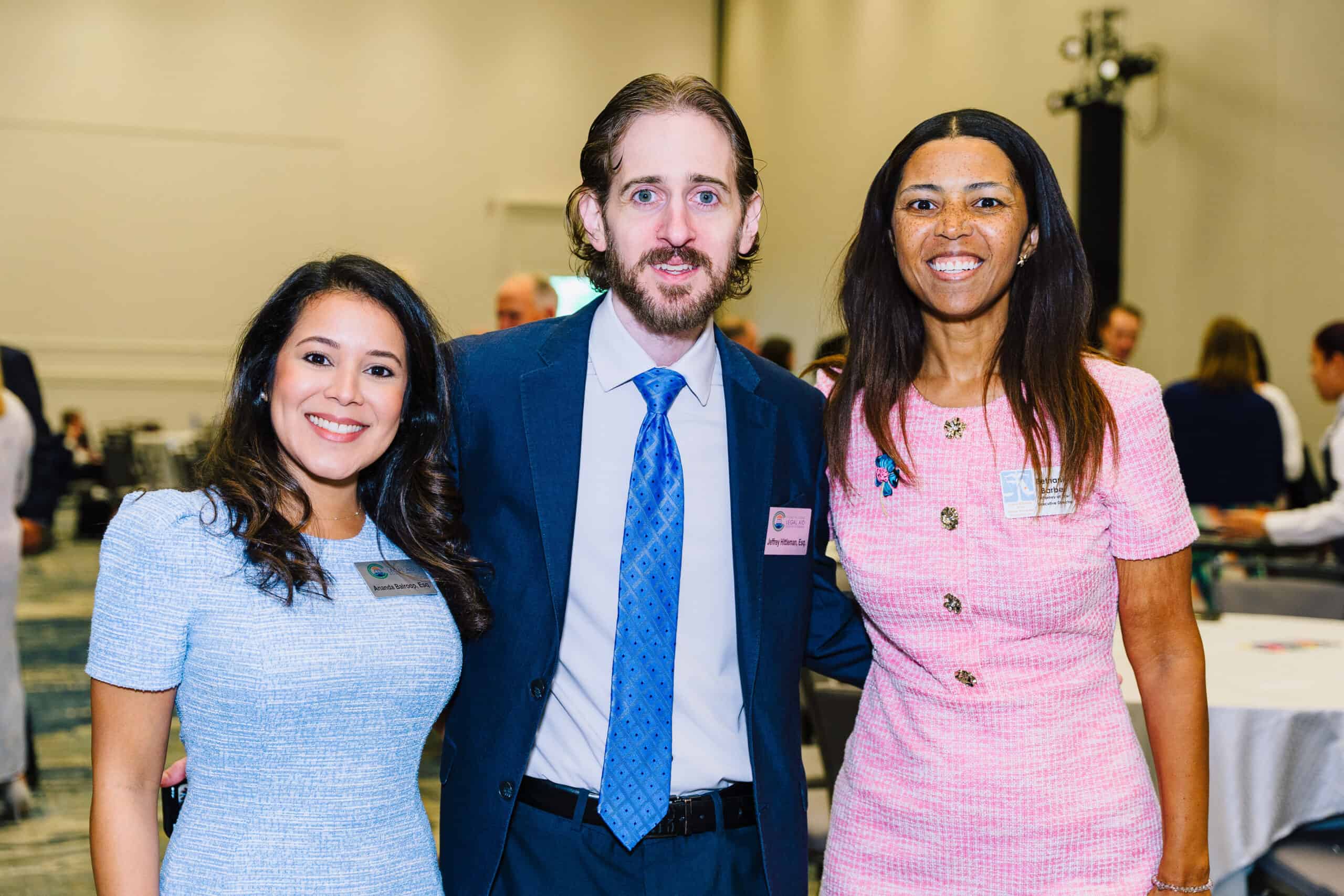 Ananda Balroop, Jeff Hittleman and Bethanie Barber