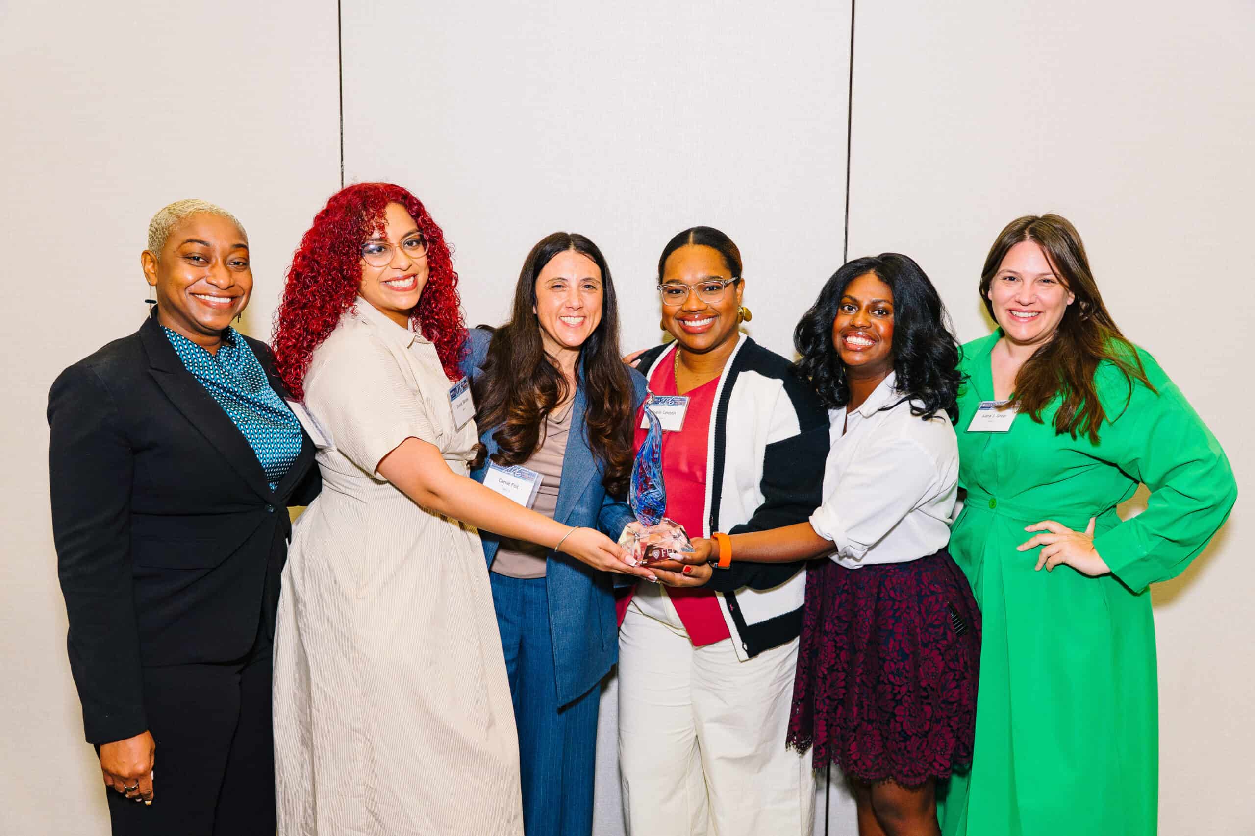 Berbeth Foster, Dulcee Barnes, Carrie Feit, Axelle Celestin, Nerlande Joseph and Alana Greer