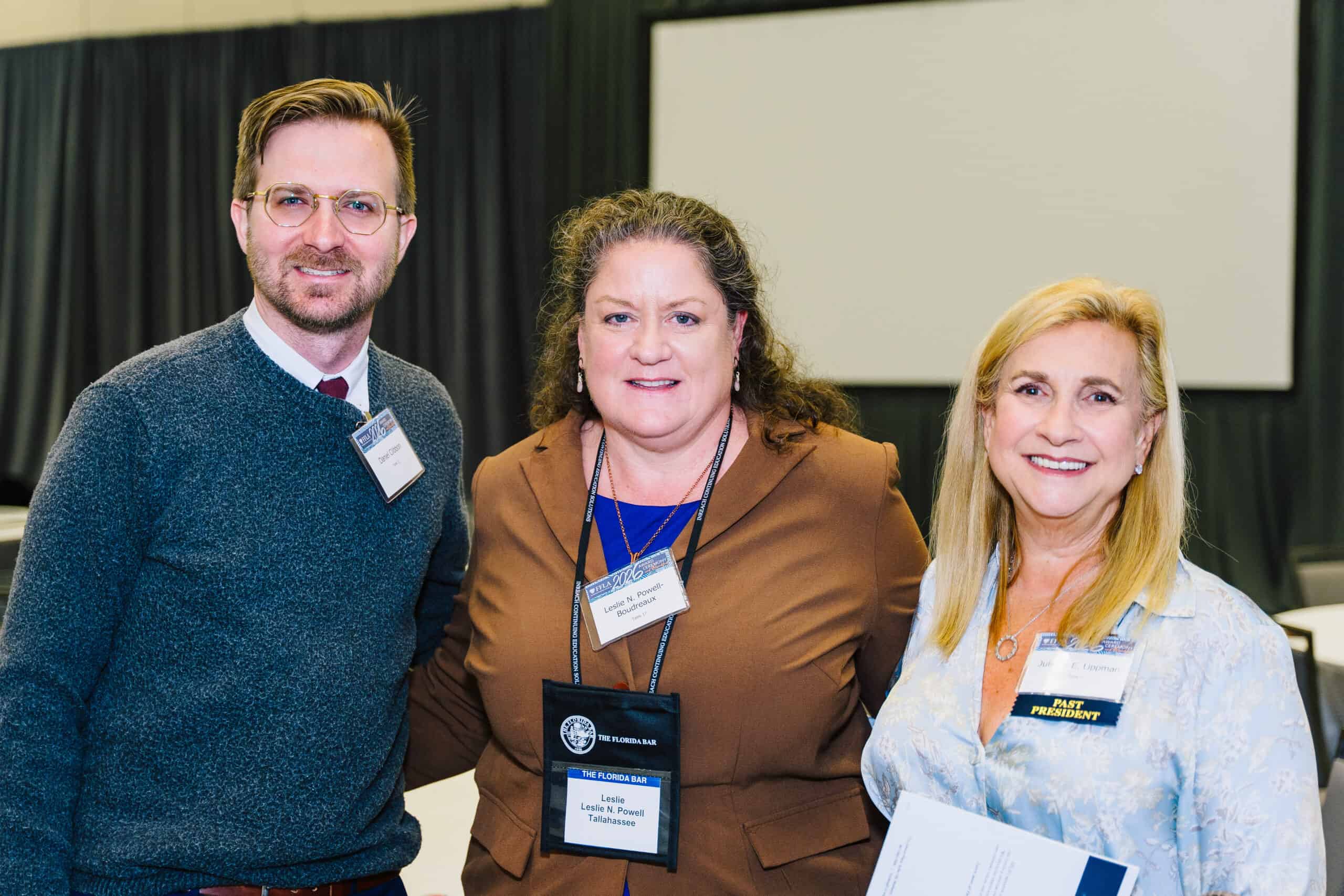 Daniel Clibbon, Leslie Powell Boudreaux and Juliette Lippman
