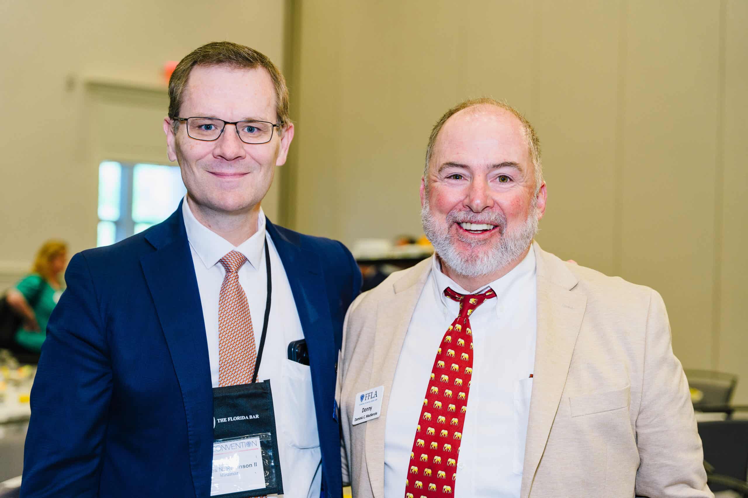 Jim Robinson and Donny MacKenzie