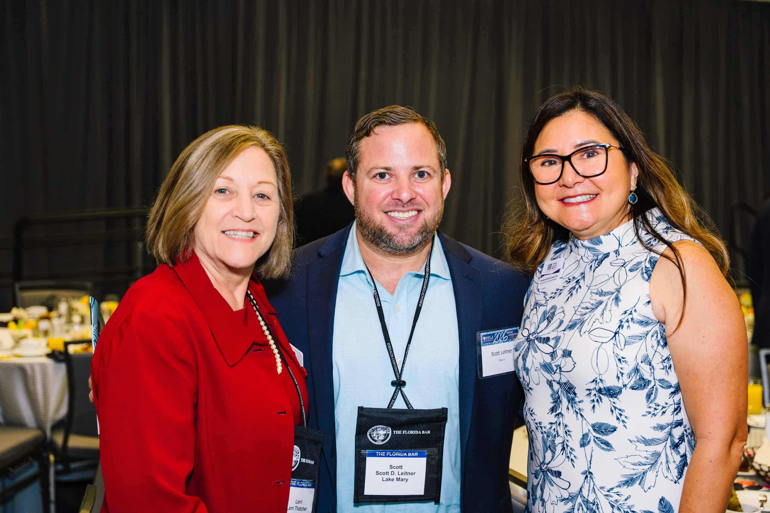 Larri Thatcher, Scott Leitner and Liz McCausland