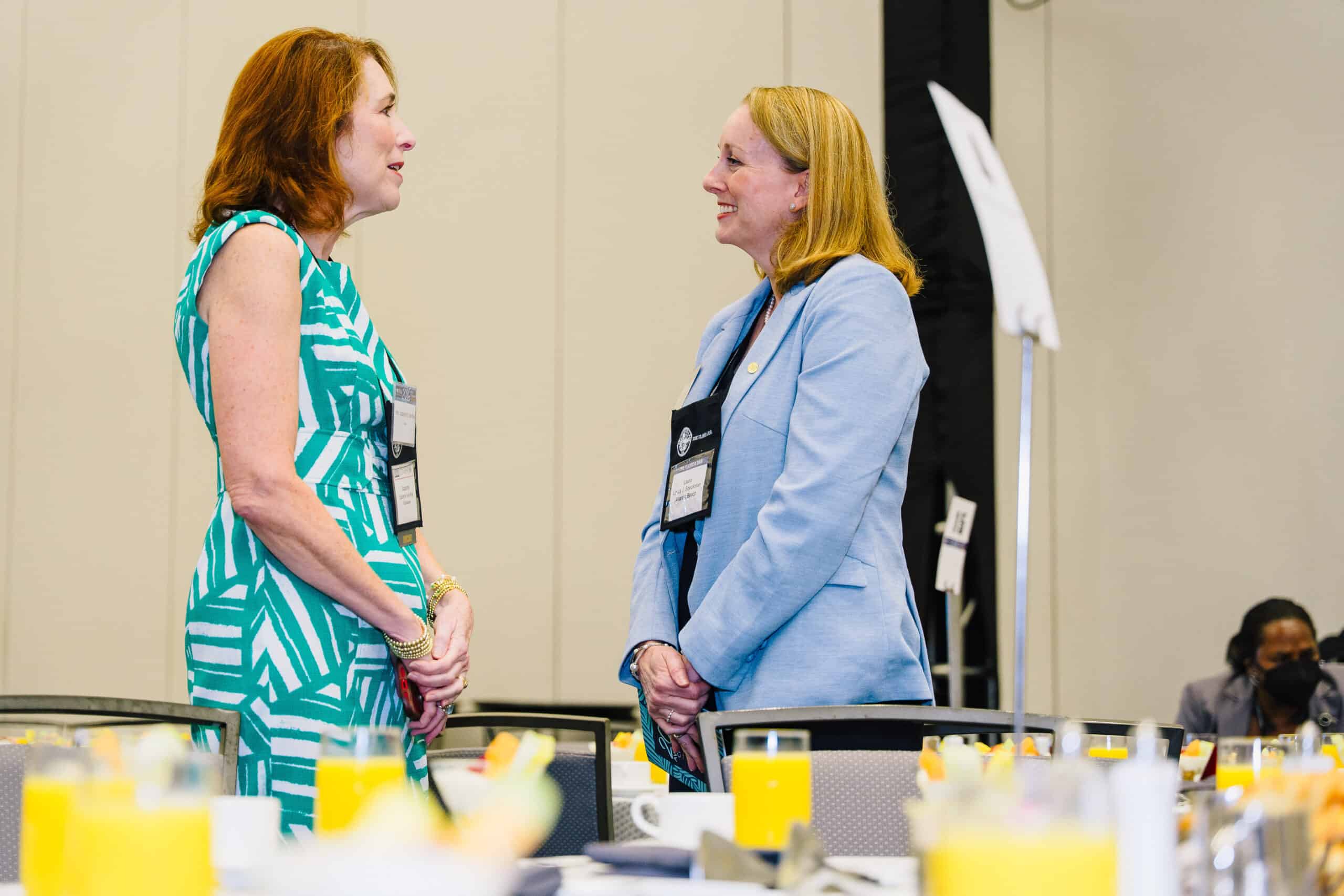 Hon. Suzanne Van Wyk and Laura Boeckman