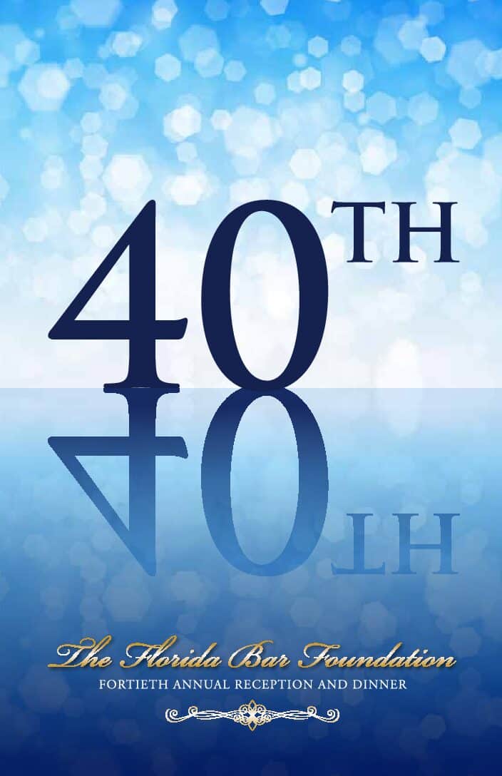 TFBF 40th AR Dinner